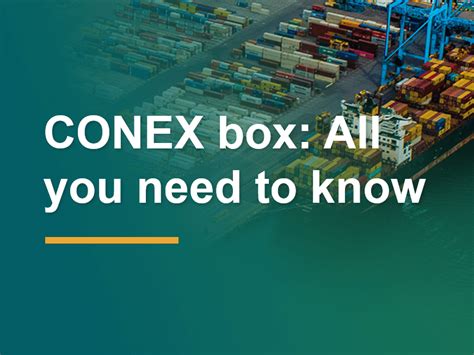What Is Conex Meaningkosh