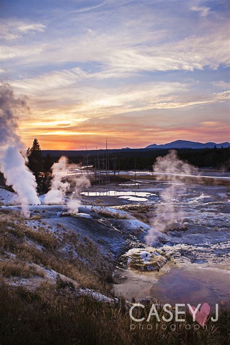Yellowstone Fine Art Landscape Casey J Photography