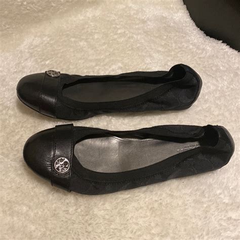 Coach Shoes Coach Ballerina Flats Little Wear As Seen In Pictures