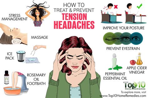 How To Manage Tension Headaches At Home Emedihealth Home Remedy For