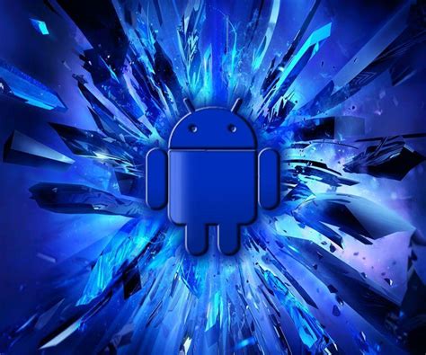 Android Blue Wallpapers Wallpaper Cave