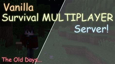 Best Vanilla Survival Server In Mcpe Youtube