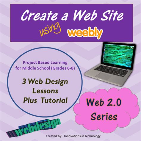 Web Design Using Weebly Made By Teachers