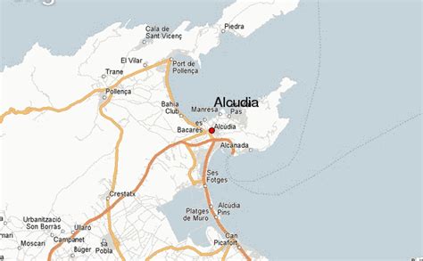 Mapa De Alcudia
