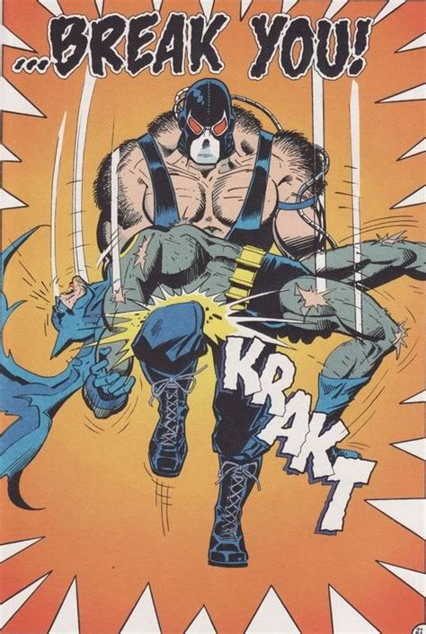 Bane Breaks Batmans Back In Batman 497 Chromium Age Of Comics