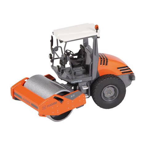 Hamm H7i Smooth Roller Compactor With Rops Diecastmatt