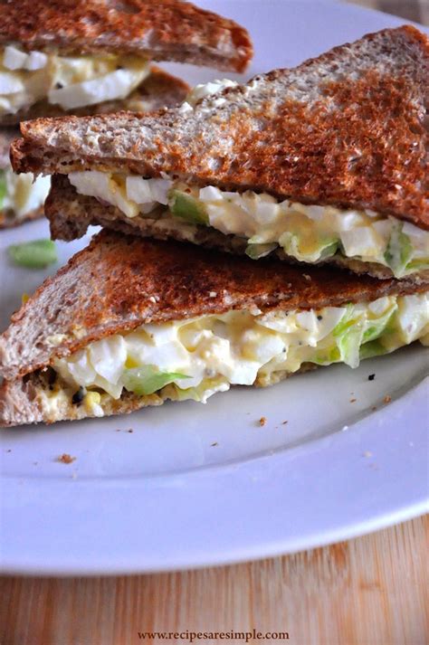 For better understanding, please have a look at the process photos. Egg Salad Sandwich - Easy Fixes - Recipes R Simple
