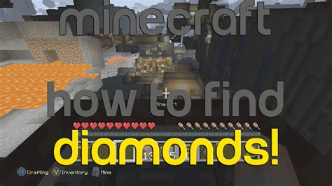 Minecraft Wall Hackglitch Find Diamonds Easy Xbox One