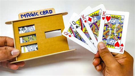 How To Make Amazing Cardboard Magic Box Cardboard Diy Projects Youtube