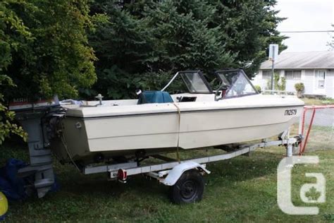 16ft Flat Bottom Boat W40 Hp Motor For Sale In
