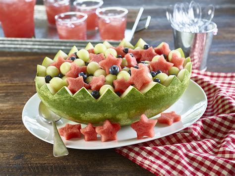 Patriotic Fruit Salad Watermelon Board