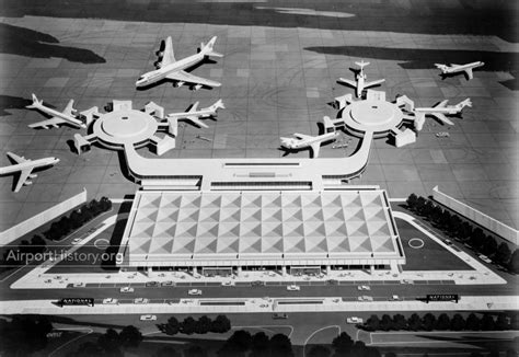 New York Kennedy Airport Artists Impression Of Future Sundrome 1966