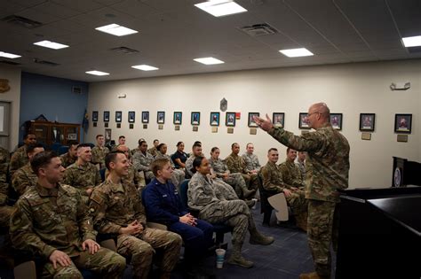 18th Air Force Command Chief Engages With Macdill Airmen Ramstein Air