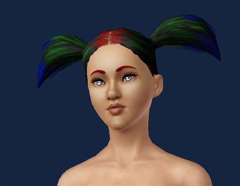 My Sims 3 Blog Ts2 Cassandra Goth Hair Conversion By Kiara24