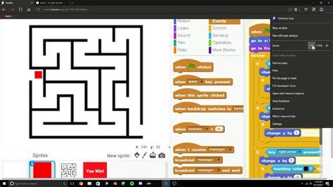How To Make A Maze Game In Scratch Youtube