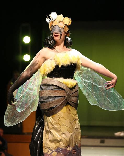 Honey Of An Entry Takes Top Prize At Fashion Without Fabric Local
