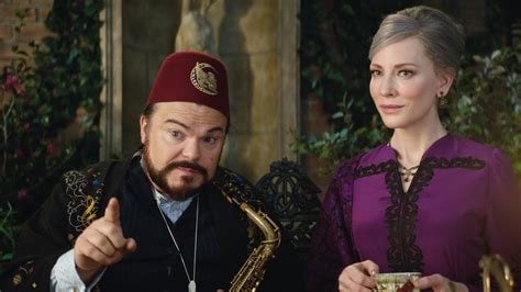 This movie was produced in 2018 by eli roth director with jack black, cate blanchett and owen vaccaro. THE HOUSE WITH A CLOCK IN ITS WALLS "Lewis's Spell" Clip ...