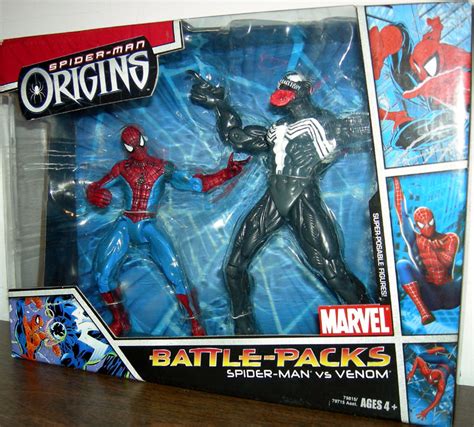 Spider Man Vs Venom Origins Battle Packs Action Figures