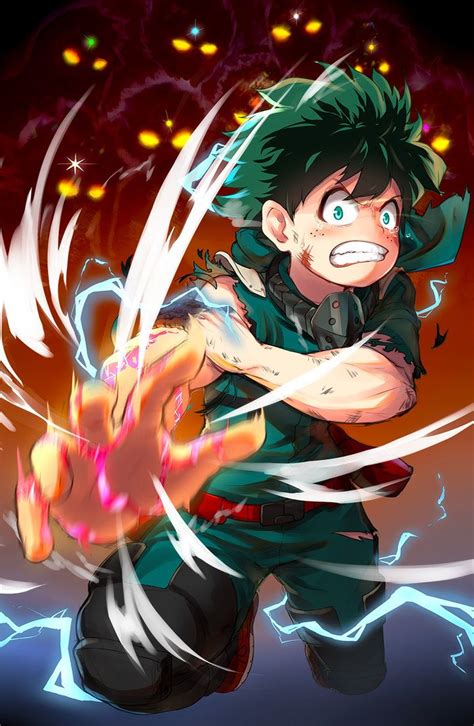 Midoriya Izuku By Mw On Deviantart Buko No