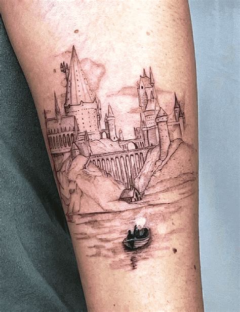 Hogwarts Tattoo Design Images Hogwarts Ink Design Ideas Nerd Tattoo