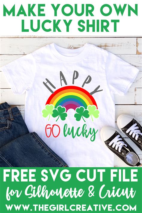 Happy Go Lucky Free Svg The Girl Creative