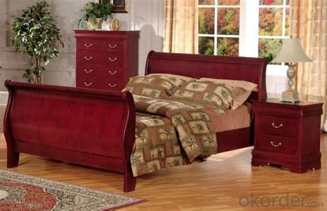 Red leather living room furniture; Buy Wine Red Color American Bedroom Furniture Set Price ...