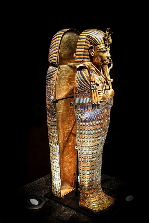 King Tut Statue Ancient Egypt Culture Ancient Egypt History Ancient