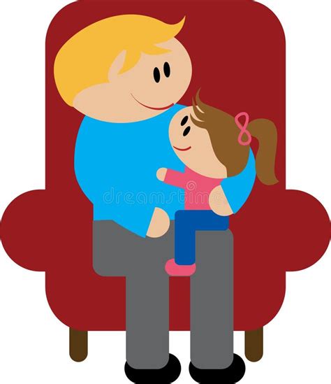 Father Daughter Lap Sitting Stock Illustrations 27 Father Daughter Lap Sitting Stock