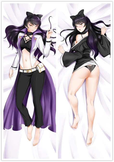 Anime Rwby Kitty Blake Belladonna Original Dakimakura Hugging Body Pillow Case Ebay