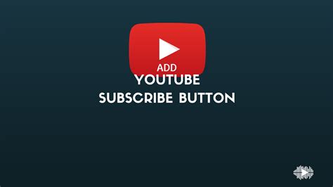 How To Add Youtube Subscribe Button To Your Blog Or Website