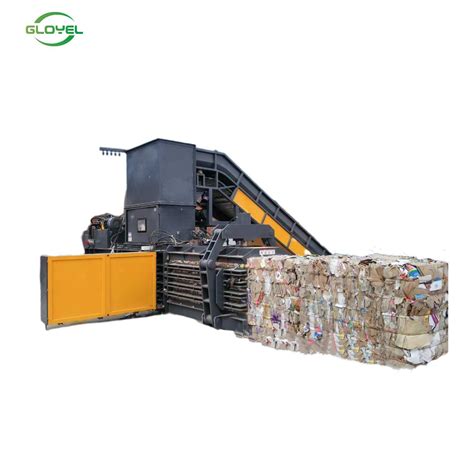 Automatic Horizontal Balers For Waste Paper Cardboard Hydraulic Baling Press Machine China