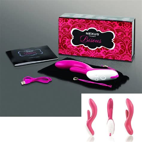 Nexus Femme Bisous Vibrator Pink With Free Bottle Of Adult Toy Cleaner Health