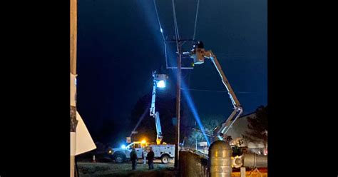 Semi Incident Friday In Osage City Leads To Two Downed Power Poles