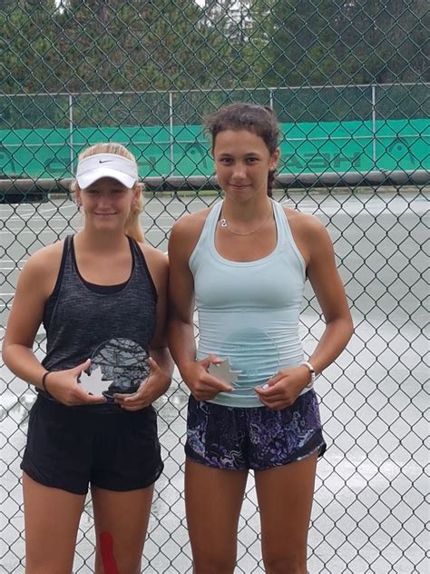 U14 Mia And Doubles Partner Tennis Alberta