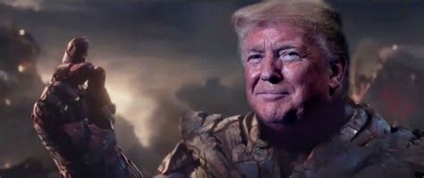 Donald Trump Turns Himself Into Thanos In Campaign Clip