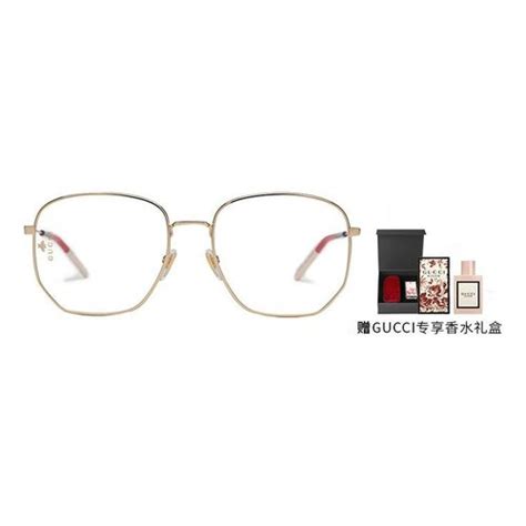 Gucci Gg Standard Optical Glasses Frame Sub Editionen Gold Gg0396o 002 Solesense