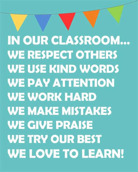 Best Images Of Printable Classroom Rules Poster Free Printable Sexiz Pix