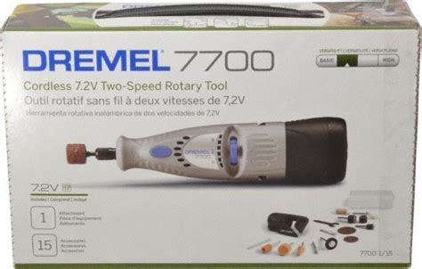 The Dremel 7700 Rotary Tool In Its Un Opened Box