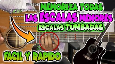 ¡memoriza Todas Las Escalas Menores Con Este Truco Consejos Y Tips