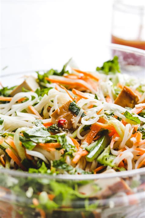 Do not pass this up if you spot it at costco! Vietnamese Vermicelli Noodle Salad with Tofu - Okonomi ...