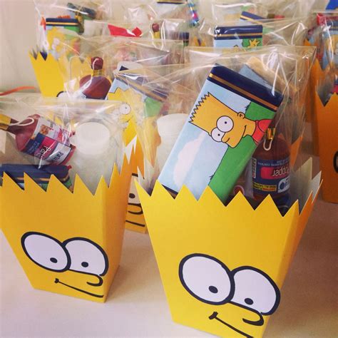 Handmade The Simpsons Party Favors 1st Birthday Party Supplies 10th