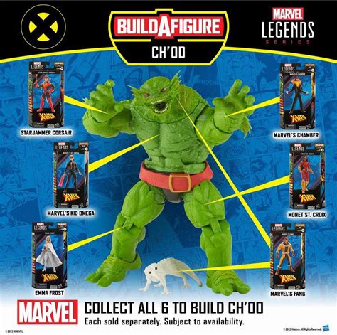 Pre Order Marvel Legends X Men Chod Baf Wave 7 Figure Set Empire
