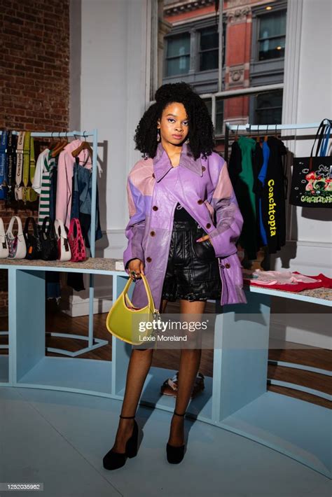 Maya Penn At The Coachtopia Launch Dinner Hosted By Stuart Vevers