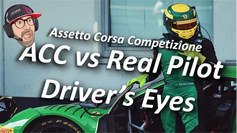 Driver S Eyes Spa Francorchamps Vs Assetto Corsa Competizione