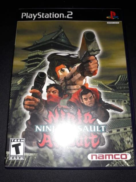 Ninja Assault Sony Playstation 2 2002 Ps2 Clean Complete Ps2 Guncon2