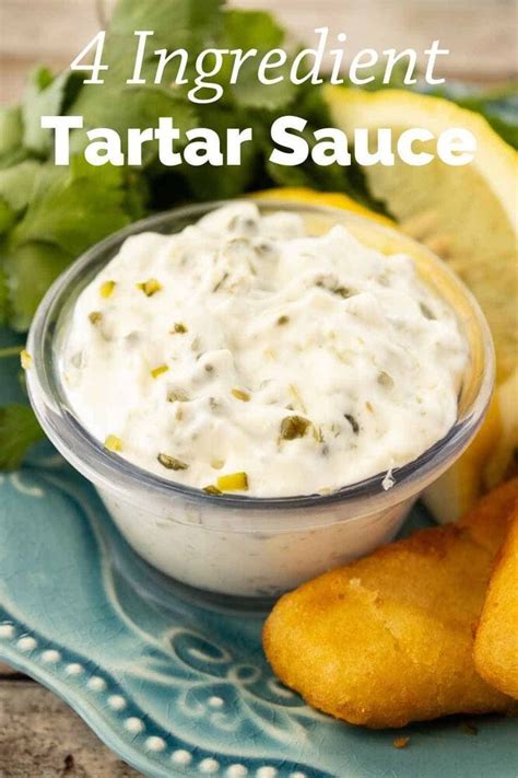Tartar Sauce Classic Tartar Sauce Recipe Homemade Tartar Sauce Easy