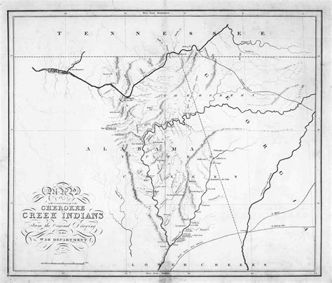 First Interstate Alabama History Map Showing Portions Of Old Federal
