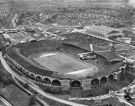 Wembley stadium is a football stadium in wembley, london. Beautiful Historic Photographs Of London | Londonist