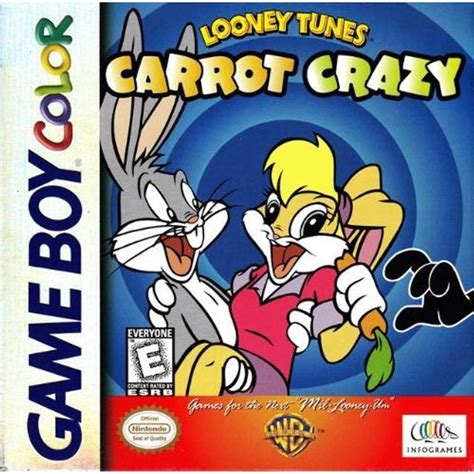 Looney Tunes Carrot Crazy Nintendo Gameboy Color Game For Sale