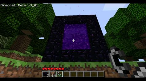 How To Get To The Netherworld Minecraft Youtube